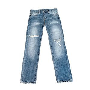 Men's LEVI'S 511 | Distressed Jeans | Slim Fit | Stone Wash | Size - 31/30